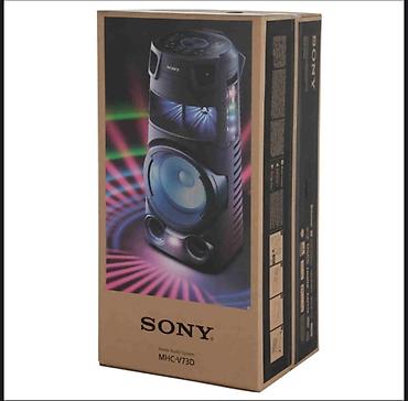 gitar amfisi: Sony MHC-V73D ev audio sistemi - Güclü birgə korpuslu party səs — 4