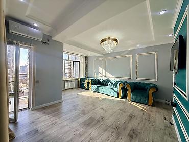 ищу квартира район кызыл аскер: 3 комнаты, 95 м², Элитка, 6 этаж, Свежий ремонт — 4
