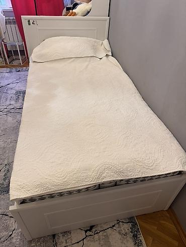 stol ucun doşək: Uşaq/yeniyetmə otağı üçün ağ mebel dəsti Tərkib: - Tək nəfərlik — 2