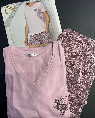 Брючные костюмы: Много расцветок! Женская легкая прилегкая одежда комплект -ОПТОМ И В — 27