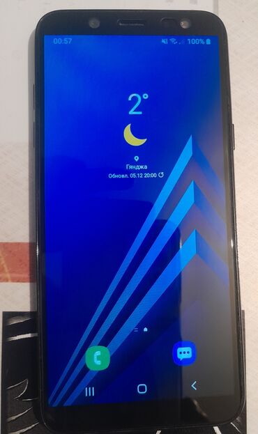 samsung 03 s qiymeti: Samsung Galaxy A6, 32 GB, rəng - Qara, Barmaq izi