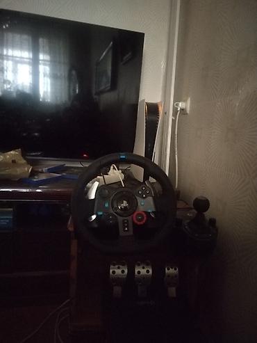 pc barter: Logitech G29 Driving Force sükan və pedal dəsti + mexaniki sürət — 1