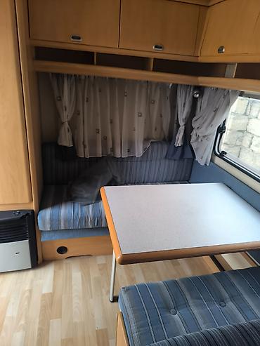 Qoşqular: Karavan Hobby deluxe easy. Sərnişin sayı - 4 İstehsal ili - 2003 — 21