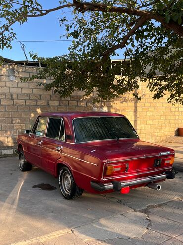 ВАЗ (ЛАДА): VAZ 2106 sedan - Kuzov: klassik 4 qapılı sedan, tünd qırmızı rəng