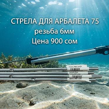 Стрела для арбалета 75 - Длина: 75 см - Резьба: 6 мм - Материал