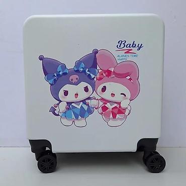 Rančevi, torbe i koferi: Dečiji kofer na točkiće – Baby (Kuromi & My Melody motiv) - — 1