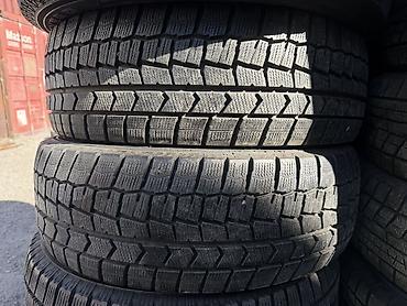 Шины 215 / 60 / R 17, Зима, Б/у, Пара, Легковые, Япония, Dunlop