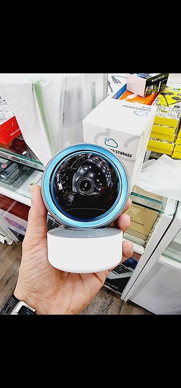 kamera tripot: Wi‑Fi IP Daxili Təhlükəsizlik Kamerası - 360° fırlanan “dome” — 2