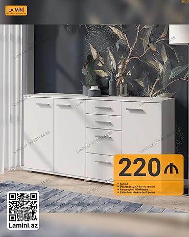 Komodlar: Minimalist “La Mini” komod - Model: Komod - Ölçülər: Dərinlik 40 sm × — 1