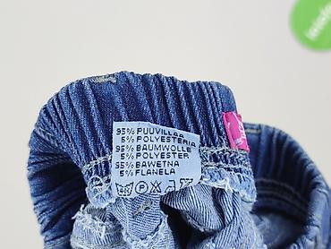 biale body dla dziewczynki: Spodnie jeansowe, 12-18 miesięcy, stan - Idealny — 5