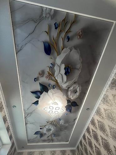 Натяжной потолок: Натяжной потолок Глянцевое Гарантия, Бесплатная консультация, Бесплатный замер — 6