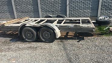 присепы: Прицеп, Special trailer, Сar carrier trailer, 5 т, Б/у — 5