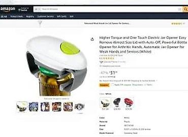 Ostali kuhinjski aparati: Električni otvarač za tegle – One Touch - Automatski otvarač — 14