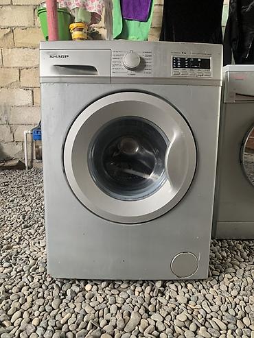 ventilyator su ile: Paltaryuyan maşın Sharp, 6 kq, İşlənmiş, Avtomat, Qurutma var, Kredit yoxdur — 2