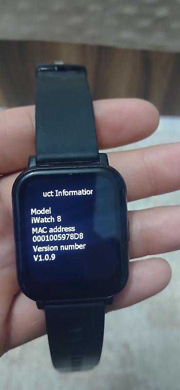 Smart saatlar: Smart saat, Smart, Sensor ekran, rəng - Qara — 1