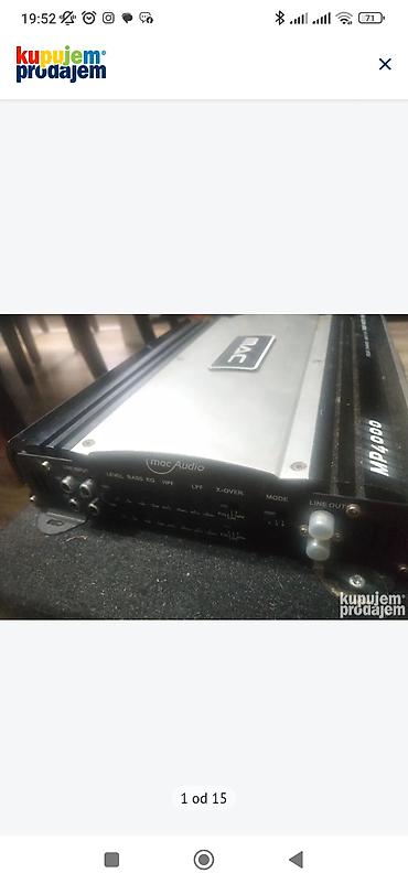 skuteri novi sad: Set auto audio opreme – pojačala i kondenzatori: 1) Mac Audio MPX — 3