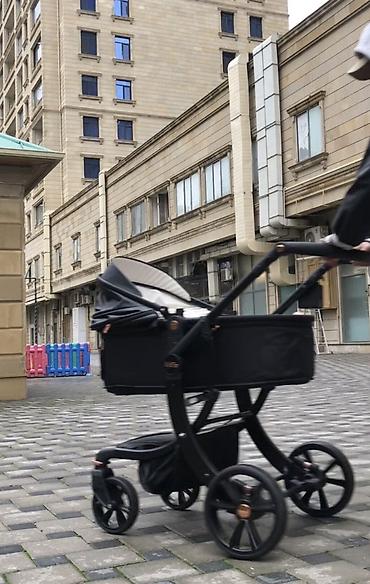 Araba-beşiklər: Kidilo 609 Black uşaq arabası – 2-si 1‑də sistem - 2in1 seat and — 4