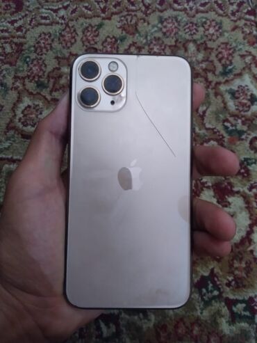 Apple iPhone: IPhone 11 Pro Max, 256 GB, Qızılı, Face ID