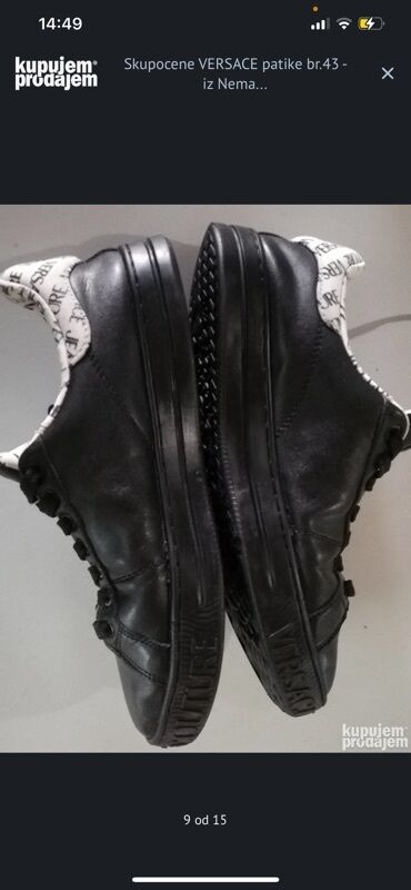 Patike: Patike, Versace, veličina - 43 — 9