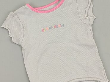 sukienki letnie szare: T-shirt, Primark, 9-12 months, condition - Good