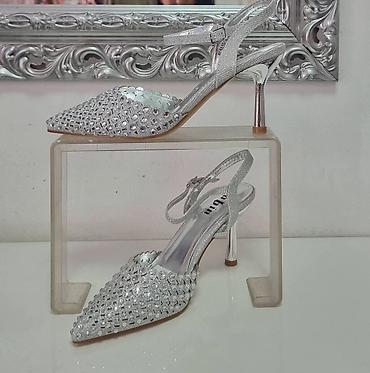 97 triple white: Elegantne ženske sandale na štiklu – više modela - Dizajn: špic i — 1