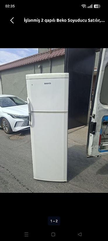 soyducu islenmis: İşlənmiş 2 qapılı Stinol Soyuducu Satılır, rəng - Qırmızı, Dispenserli — 9