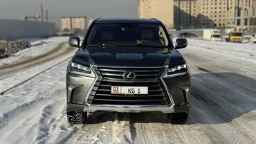 авто бензин газ: Lexus LX: 2017 г., 5.7 л, Автомат, Бензин, Внедорожник