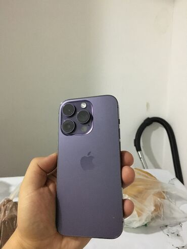 телефоны редми 9т: IPhone 14 Pro, Колдонулган, 128 ГБ, Deep Purple, Коргоочу айнек, Каптама, Куту, 86 %