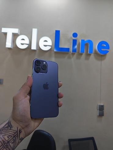 ipad air 4: IPhone 14 Pro Max, 128 GB, Deep Purple, Zəmanət, Simsiz şarj, Face ID — 7