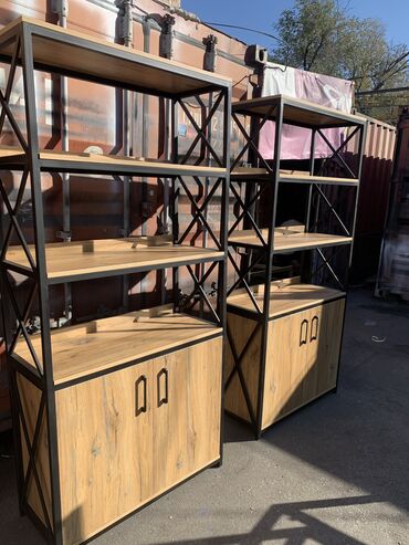 Другая мебель: Мебель в стиле лофт в наличии Столы Стулья Скамейки Стеллажи — 9