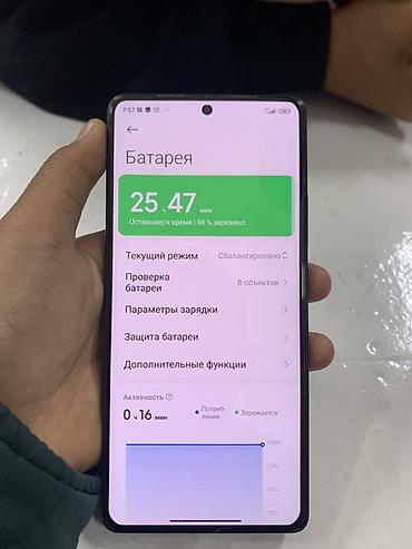 Другие мобильные телефоны: Смартфон с большим безрамочным дисплеем и сканером отпечатка в экране — 6