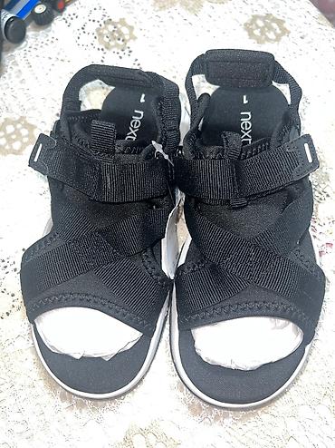 Детская обувь: Next сандали, кеды и туфли. Новые Сандали синие/голубые — 14