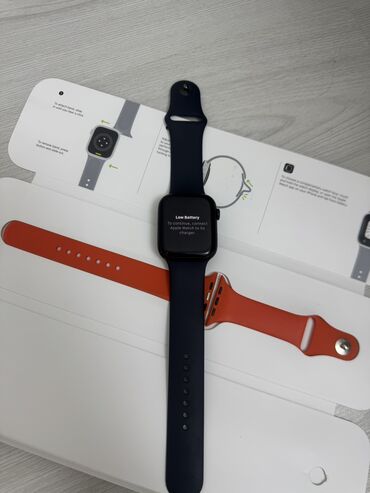 smart watch умные часы gt08: Apple Watch 8 series, 45mm, 100% В красивом темно-синем цвете