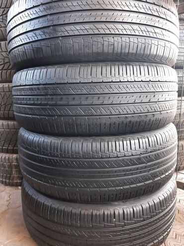 Шины: Шины 235 / 55 / R 19, Лето, Б/у, Комплект, Корея, Hankook