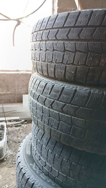 срочное продажа авто: Шиналар 195 / 65 / R 15, Кыш, Колдонулган, Комплект, Dunlop