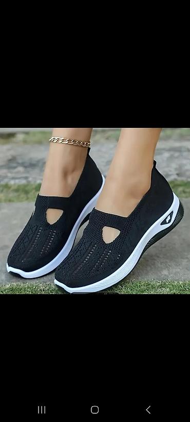 krossovka: Qadınlar üçün slip-on idman ayaqqabısı – parlaq sarı rəng. - Yüngül — 2