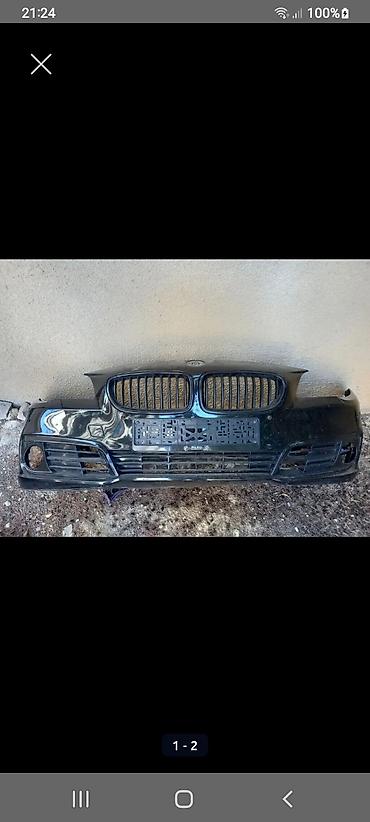 e60 bufer: BMW üçün ön bufer satılır. Şəkildə göründüyü kimi bufer qara rəngdədir — 2