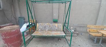 tek divanlarin qiymeti: Bağ yelləncəyi və piknik dəsti Məhsul təsviri: - Gücləndirilmiş metal — 6