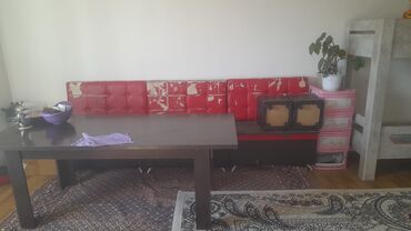 столы бишкек: Ашкана үчүн үстөл, Колдонулган, Тик бурчтуу, Бүктөлбөгөн