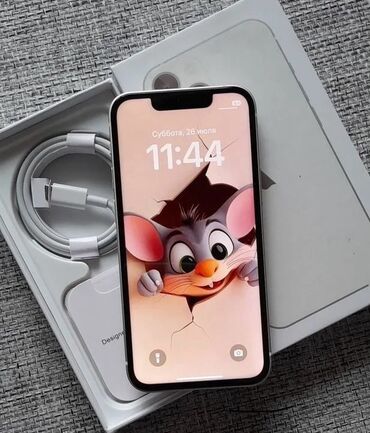 списанные айфоны: IPhone 13 mini, Новый, 128 ГБ, Кабель, Коробка, 100 %