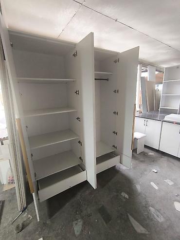 Шифоньеры, шкафы для одежды: Шифоньер, шкаф для одежды, Новый, Прямой, ЛДСП — 22