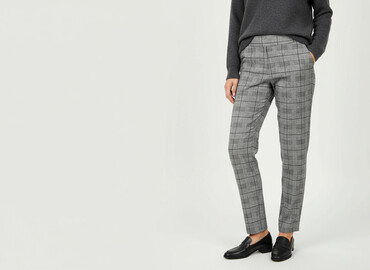 Women's Pants: Spodnie materiałowe damskie, rozmiar S