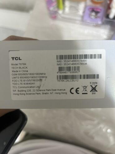 Honor: TCL 30+ smartfon Əsas xüsusiyyətlər: - 6.7" AMOLED ekran – canlı