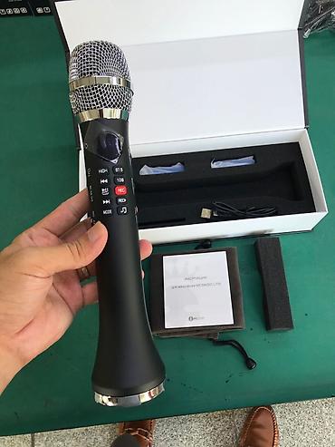 Микрофоны: Караоке микрофон блютуз ( bluetooth ) Micmagic L700! 20 ватт — 4