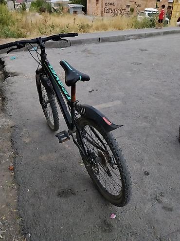 Велосипеддер: Горный велосипед TRAVEL Bike в чёрно-зелёной расцветке. Подходит для — 3
