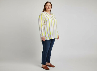 tuniki sylwestrowe: Janina, Women's blouse, size 4XL