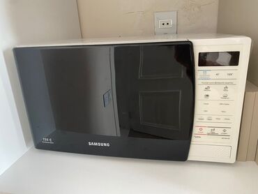 Aspiratorlar: Mikrodalğalı soba Samsung, Ayrıca dayanan, rəng - Qara, Yeni