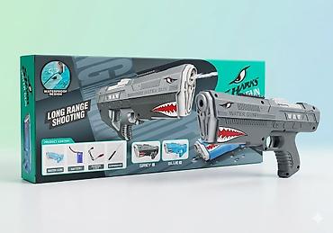 кот акула: Электрический водяной пистолет SHARKS GUN - Дальнобойная стрельба — 1