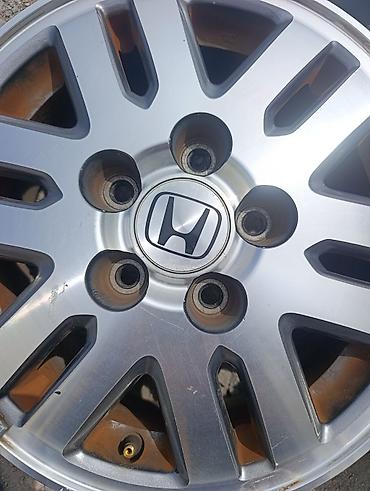15: Литые Диски R 15 Honda, Комплект, отверстий - 5, Б/у — 7