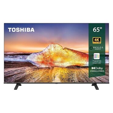 plazma smart tv: Yeni Televizor Toshiba QLED 65" 4K (3840x2160), Ünvandan götürmə